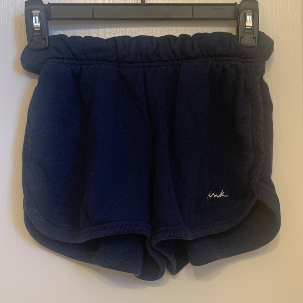 PINK Victoria's Secret Dark Blue/Navy Athletic Shorts